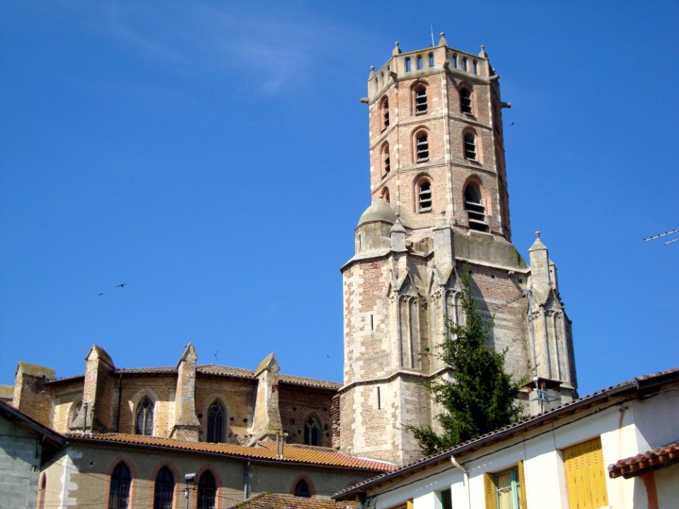 Gimont (Gers, Fr) église, sa tour