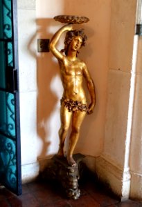 Gilt couple, 2 of 2 - Vizcaya Museum and Gardens - Miami, Florida - DSC08512