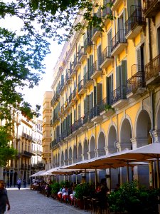 Girona - Plaza de Sant Agustí (Plaza de la Independencia) 07