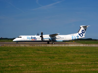 G-JECM Flybe De Havilland Canada DHC-8-402Q Dash 8 - cn 4118 2