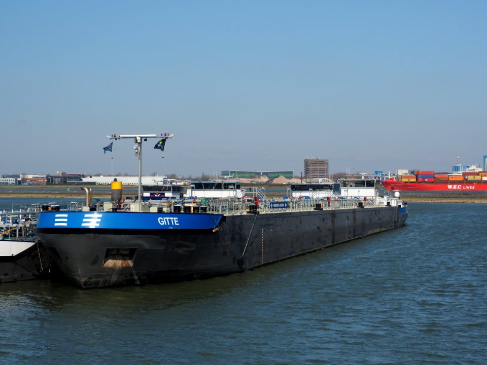 Gitte (ship, 2016) ENI 02337099, Port of Rotterdam pic3