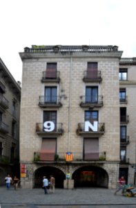 Girona, N9, Referèndum d'autodeterminació de Catalunya