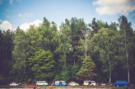 Camping landscape vehicle