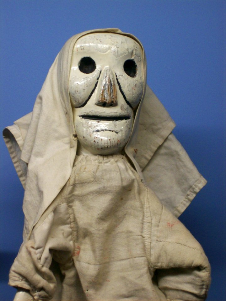 Ghost puppet- Hastings Museum