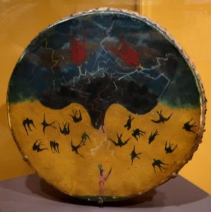 Ghost Dance Drum by George Beaver, Fenimore Art Museum