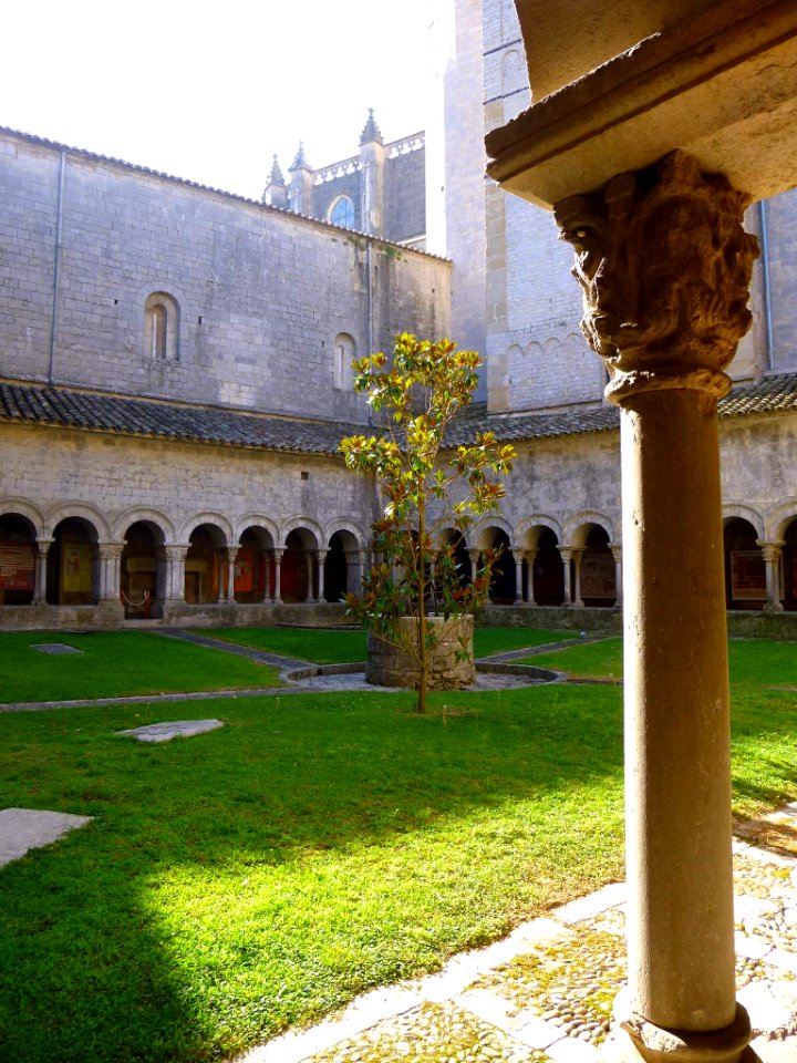 Girona - Catedral, claustro 18