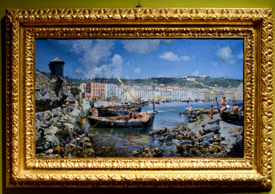 Giù Mergellina – Alceste Campriani (1880ca) – Palazzo Zevallos – Naples (2018)