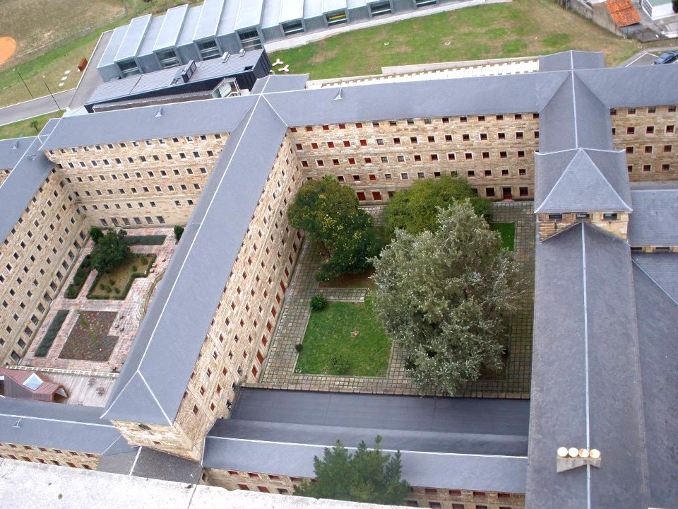 Gijón - Laboral Ciudad de la Cultura (ex Universidad Laboral), vista desde la torre 5