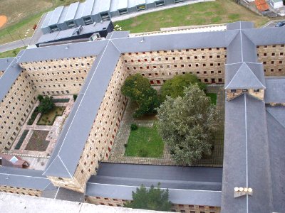 Gijón - Laboral Ciudad de la Cultura (ex Universidad Laboral), vista desde la torre 5