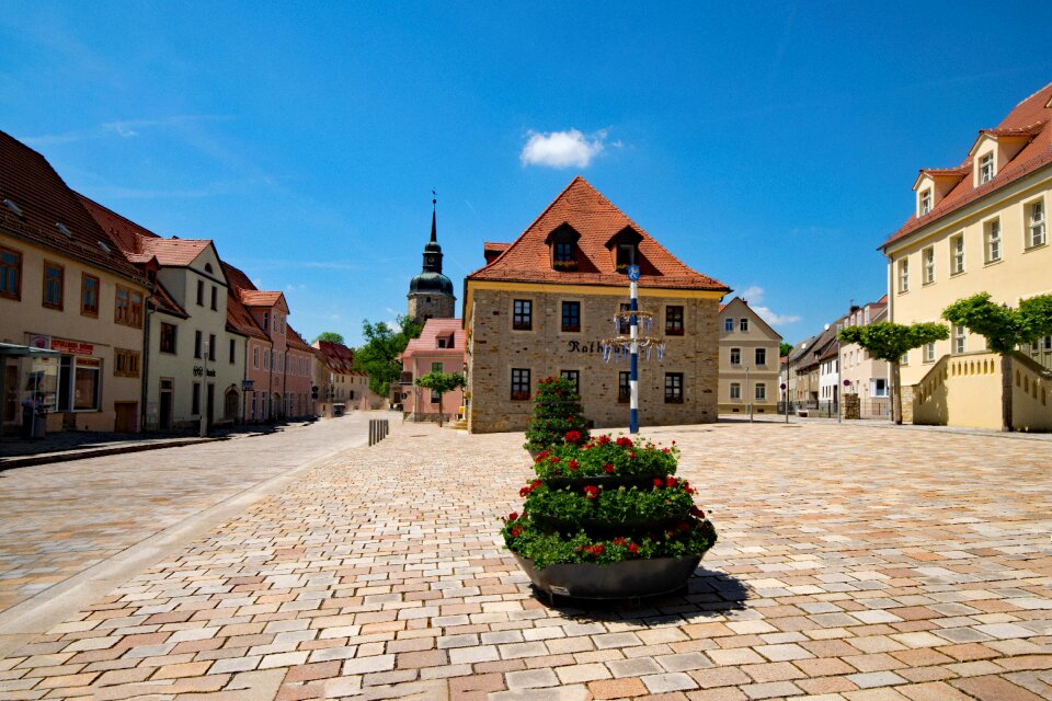 Saxony-anhalt germany architecture photo