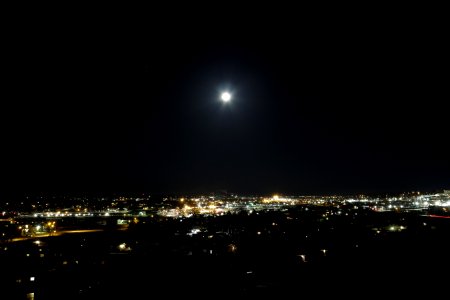Gillette, Wyoming at night viewed from Overlook Park