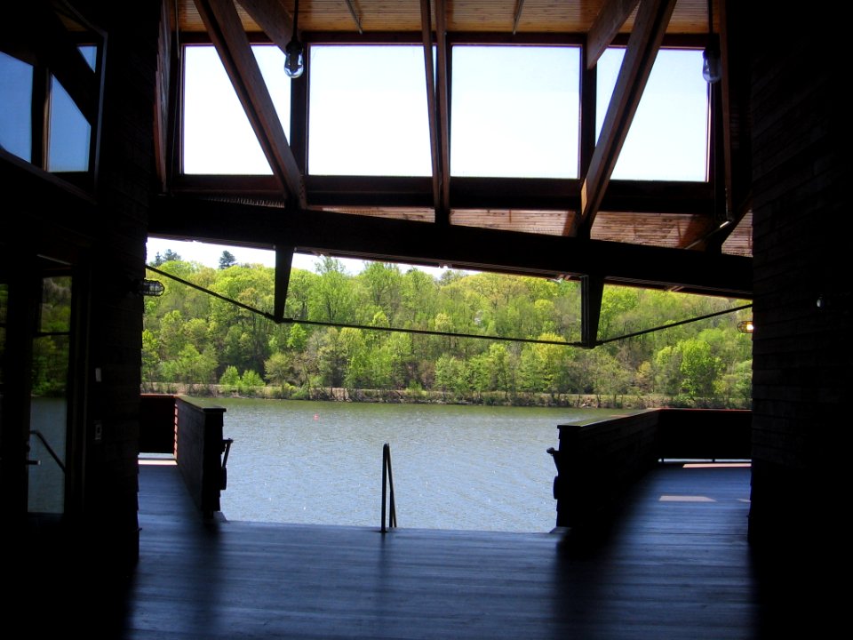 Gilder Boathouse entrance 133