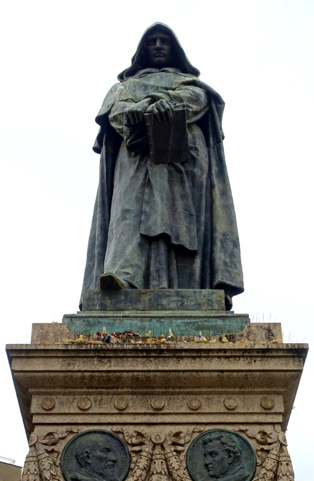 Giordano Bruno monument by Ettore Ferrari, 1889 - Rome, Italy - DSC09711