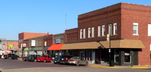 Gibbon, Nebraska, Front Street E of Labarre 1