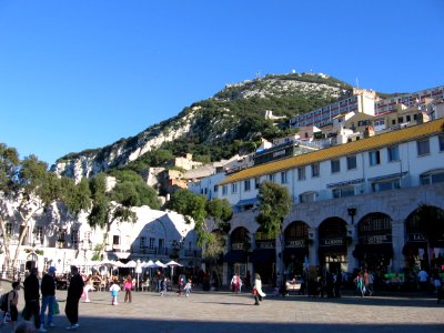 Gibraltar, town square