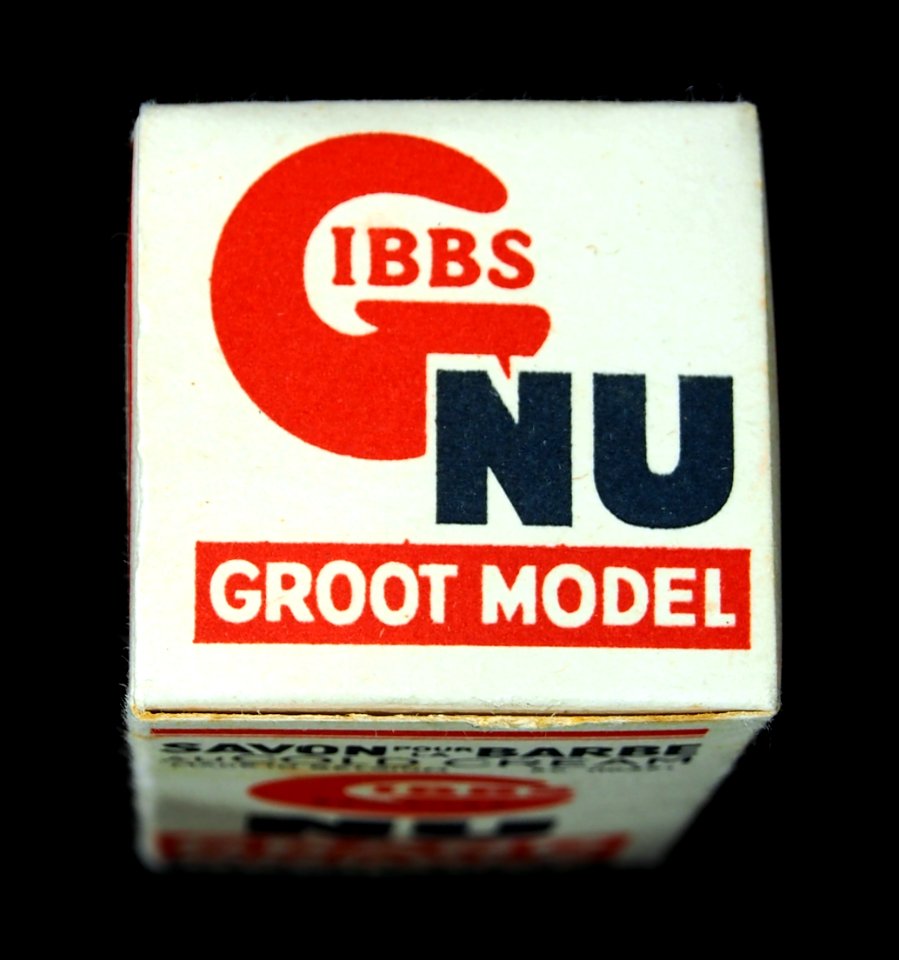 Gibbs Nu scheerzeep, savon pour la barbe, doosje, foto7