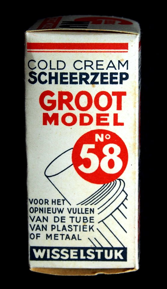 Gibbs Nu scheerzeep, savon pour la barbe, doosje, foto3