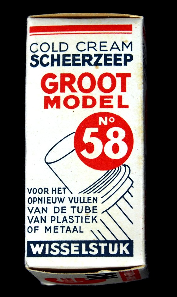 Gibbs Nu scheerzeep, savon pour la barbe, doosje, foto2
