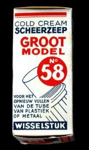 Gibbs Nu scheerzeep, savon pour la barbe, doosje, foto2