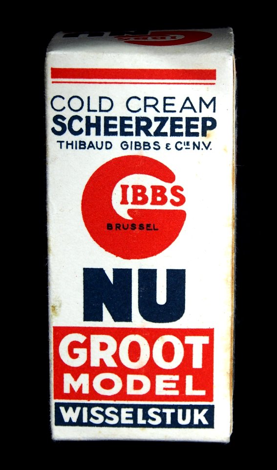 Gibbs Nu scheerzeep, savon pour la barbe, doosje, foto6