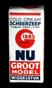 Gibbs Nu scheerzeep, savon pour la barbe, doosje, foto6