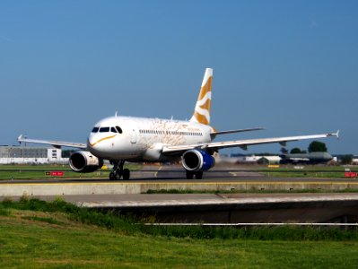 G-EUOH British Airways Airbus A319-131 at Schiphol (AMS - EHAM), The Netherlands, 16may2014, pic-1