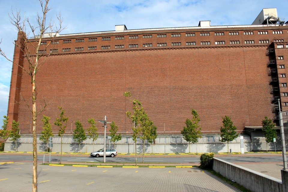 Getreideverkehrsanlage, Silo II in Bremen, Getreidestraße