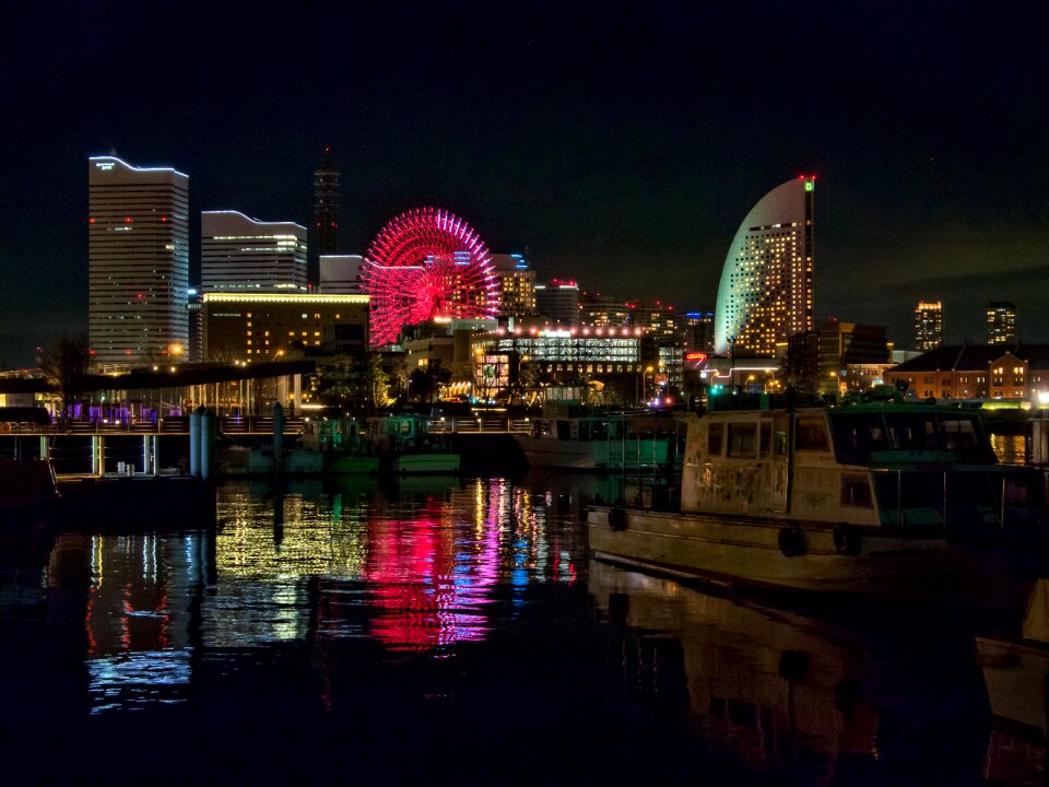 Night view yokohama night