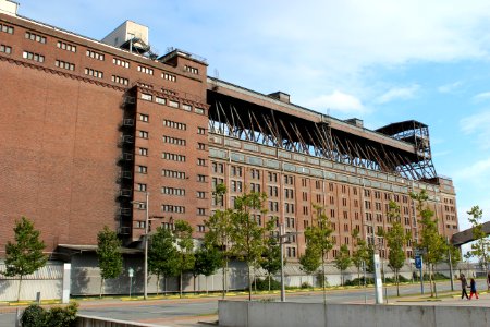 Getreideverkehrsanlage, Silo I in Bremen, Getreidestraße