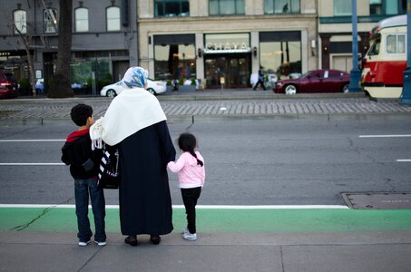 Children muslims refugees