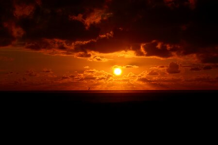 Abendstimmung lighting coast