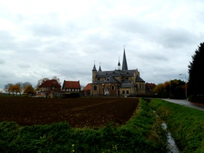 Geulle-Zicht op het dorp