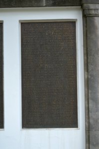 Gernsheim, Friedhof, Weltkriegsopferdenkmal, Tafel 2