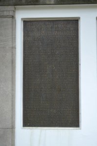 Gernsheim, Friedhof, Weltkriegsopferdenkmal, Tafel 1