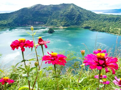 Philippines luzon lake taal