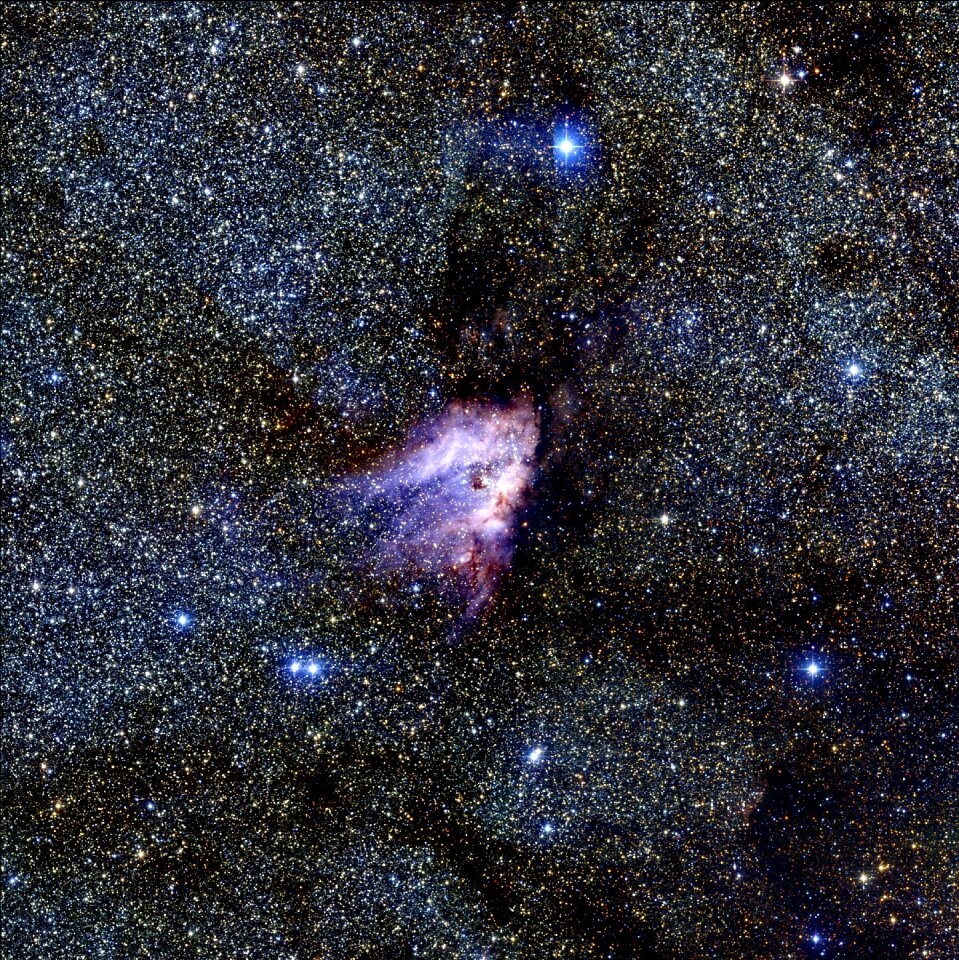 Stars cluster of stars constellation