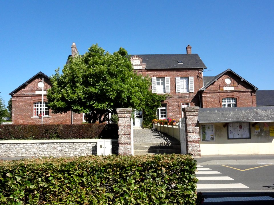 Gerponville (Seine-Mar.) mairie-écoles (02)