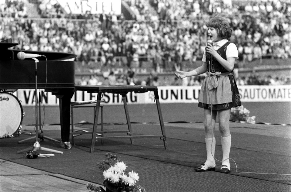 Gert en Hermien Timmerman show in Olympisch Stadion, Amsterdam Wilma, Bestanddeelnr 922-4569