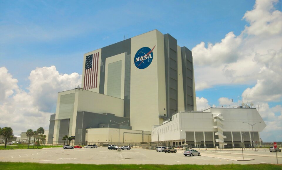 Space travel space shuttle hangar kennedy space center