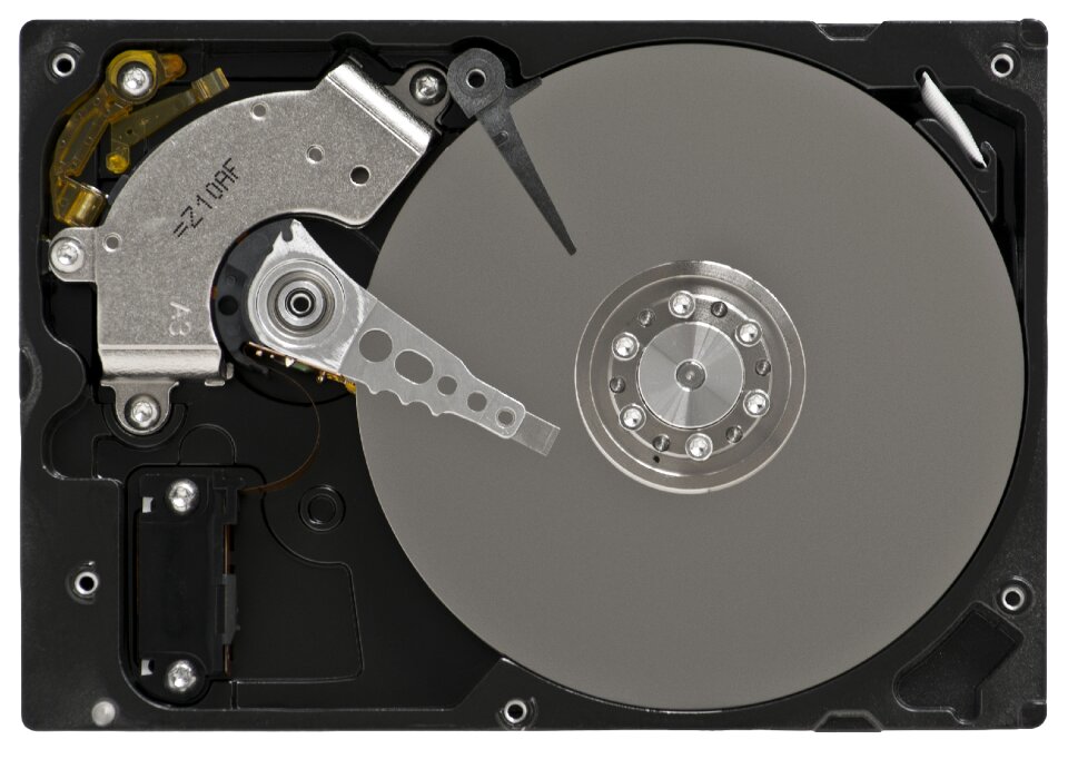 Hard drive overhead