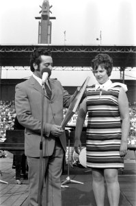 Gert en Hermien Timmerman show in Olympisch Stadion, Amsterdam Gert en Hermien, Bestanddeelnr 922-4566