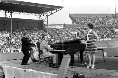 Gert en Hermien Timmerman show in Olympisch Stadion, Amsterdam Gert en Hermien, Bestanddeelnr 922-4562