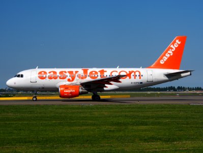G-EZFN easyJet Airbus A319-111 - cn 4076 taxiing at Schiphol (AMS - EHAM), The Netherlands, 18may2014, pic-3