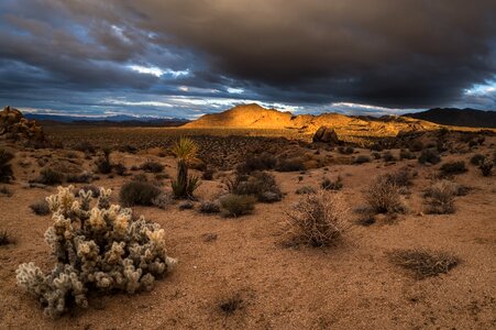 Sky clouds dusk photo