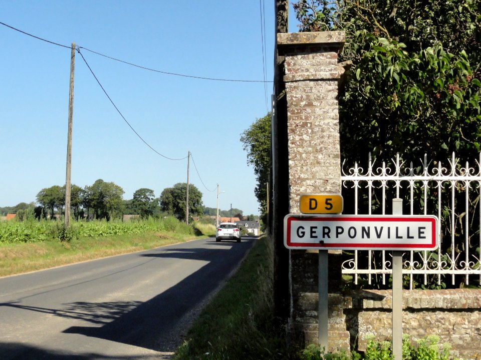 Gerponville (Seine-Mar.) entrée