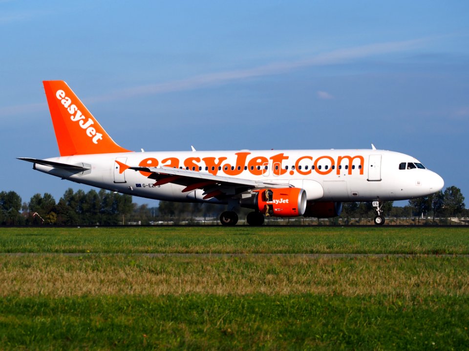 G-EZFS easyJet Airbus A319-111 - cn 4129 landing at Schiphol pic4