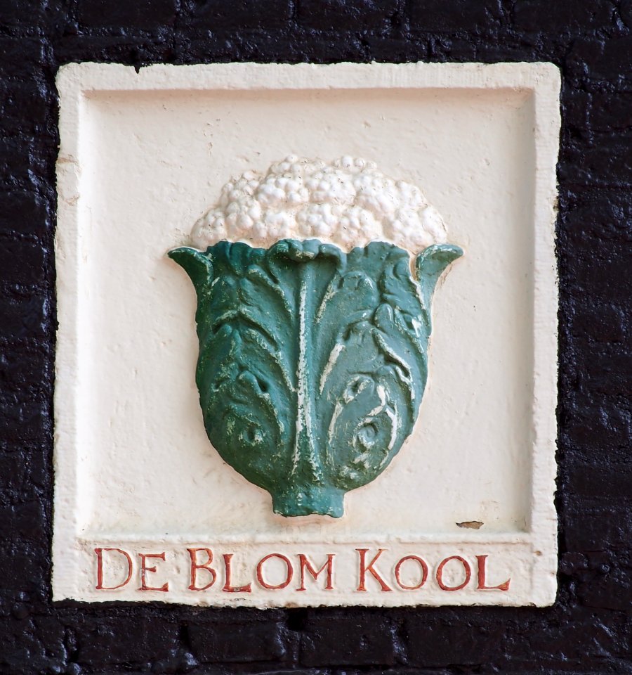 Gevelsteen DE BLOM KOOL Palmgracht 63, Amsterdam