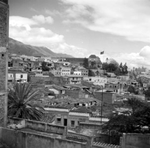 Gezicht op Caracas in Venezuela met in de verte het presidentieel paleis, Bestanddeelnr 252-8430