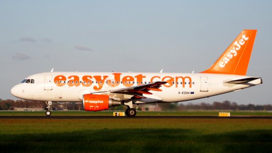 G-EZGH easyJet Airbus A319-111 - cn 4667 takeoff from Polderbaan, Schiphol (AMS - EHAM), pic2