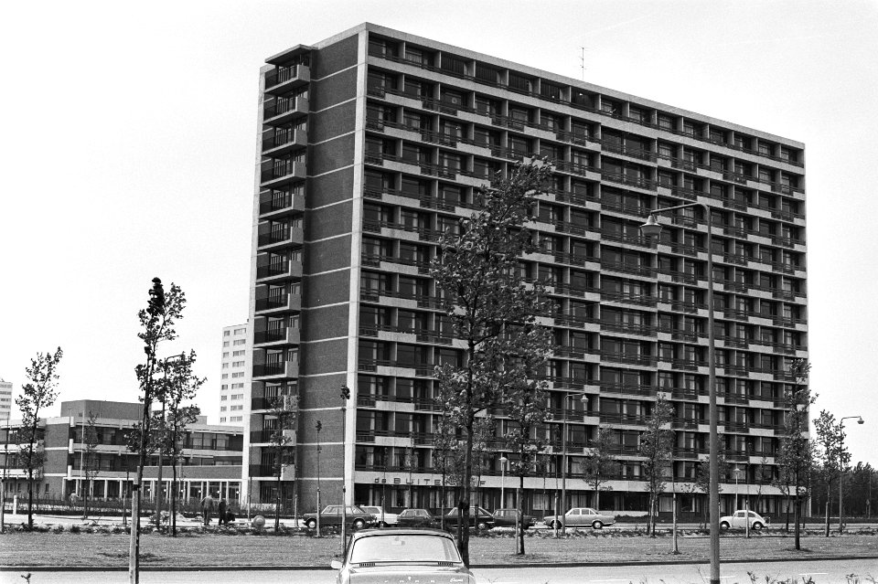 Gevel van het gebouw, Bestanddeelnr 924-5633